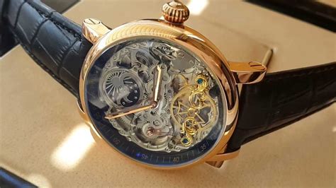 patek philippe skeleton black gold automatic 2014 price